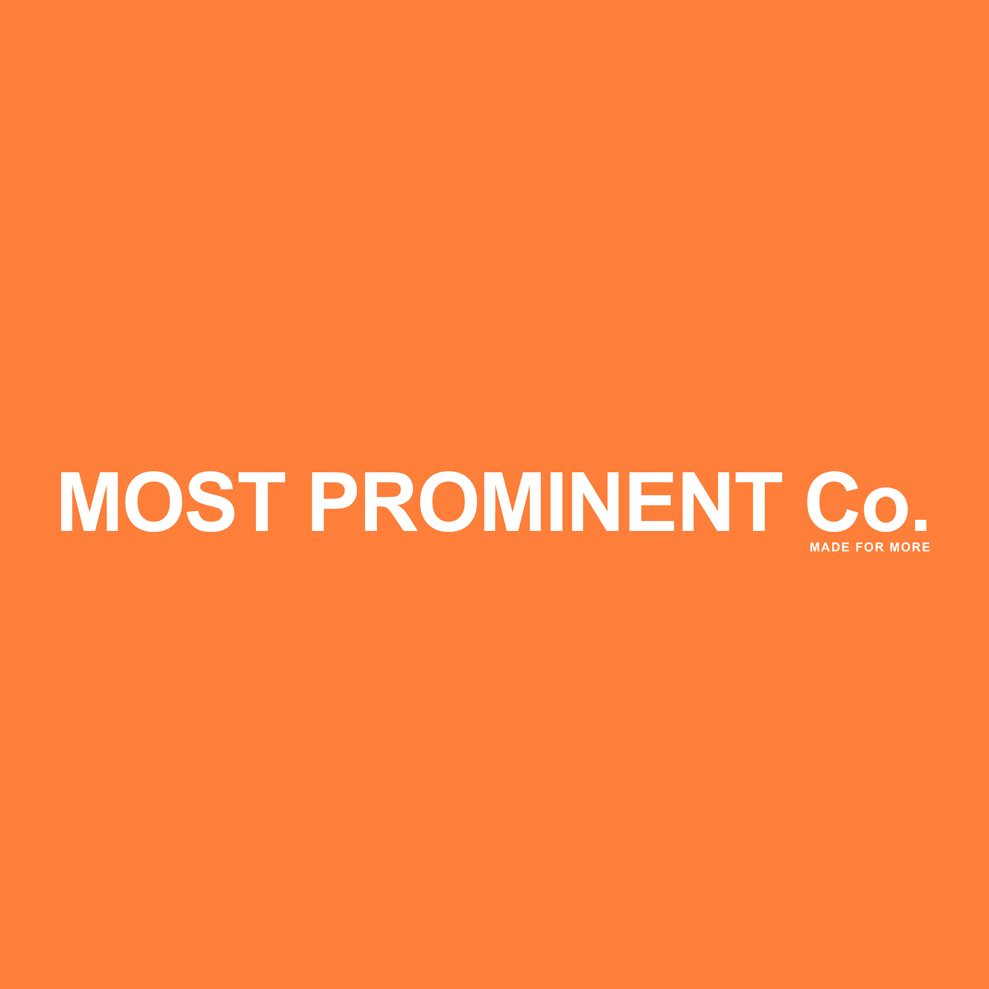 Most Prominent Co.